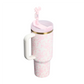 Stanley Holiday Quencher H20 FlowState Tumbler 40oz- Coquette Bow Chantilly