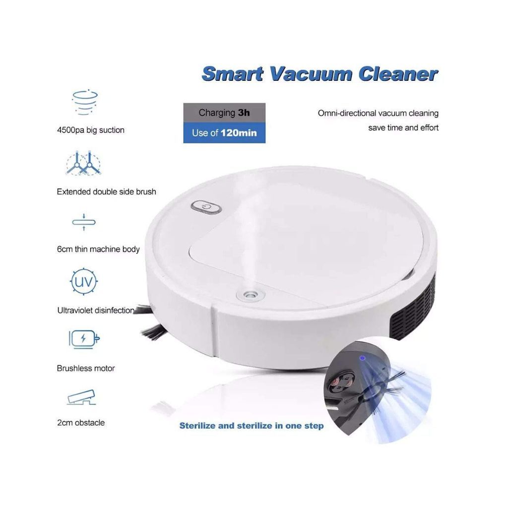 Robotic Vacuum Cleaner With Air Humidifier Is28A