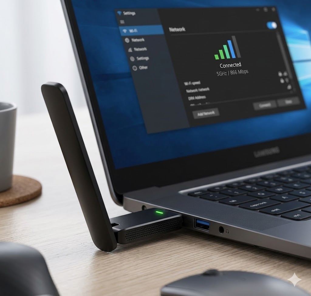 Wi-Fi Receiver with USB Adapter - TP-Link