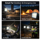 HG DUE Solar LED Emergency Light
