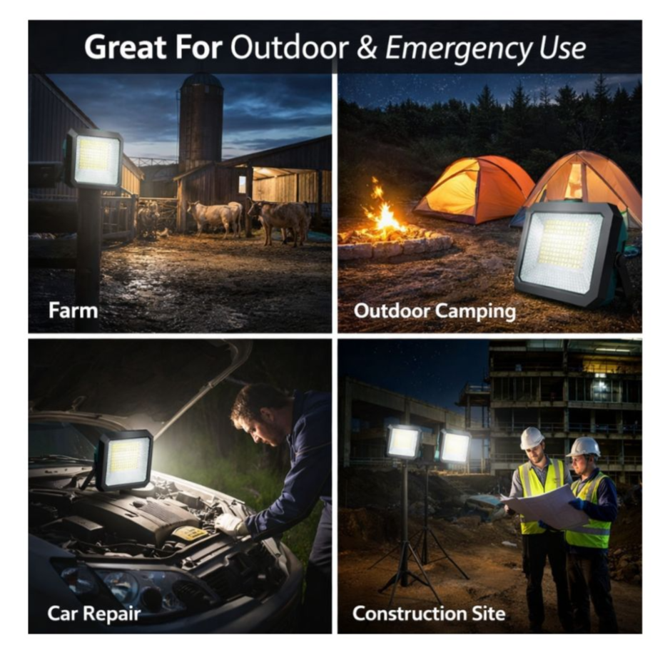 HG DUE Solar LED Emergency Light