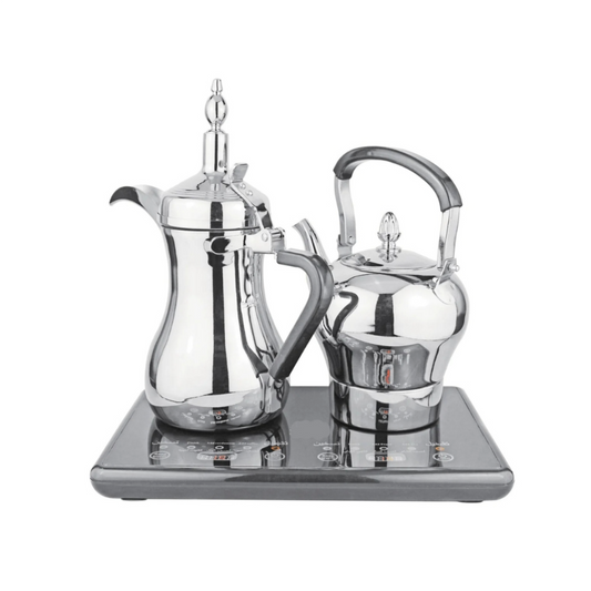 DENX Electric Coffee & Tea Pot Set-1L Coffee & 1.2L Tea Kettle