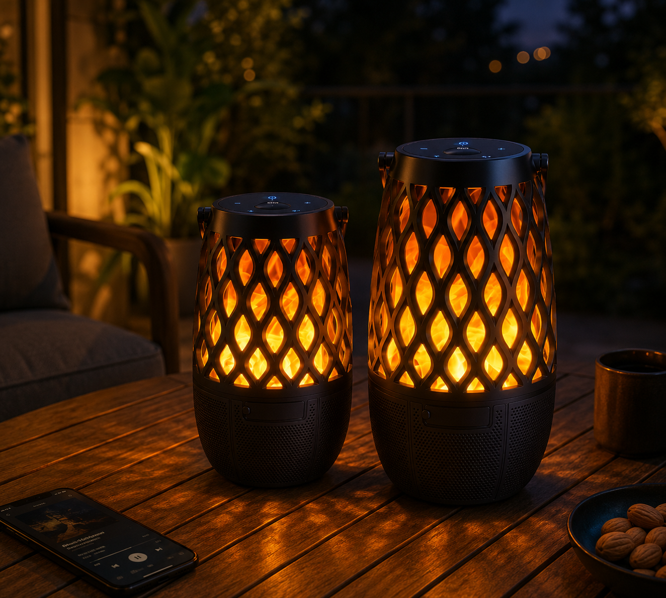 Bluetooth Speaker with Torch Light - Kucchero