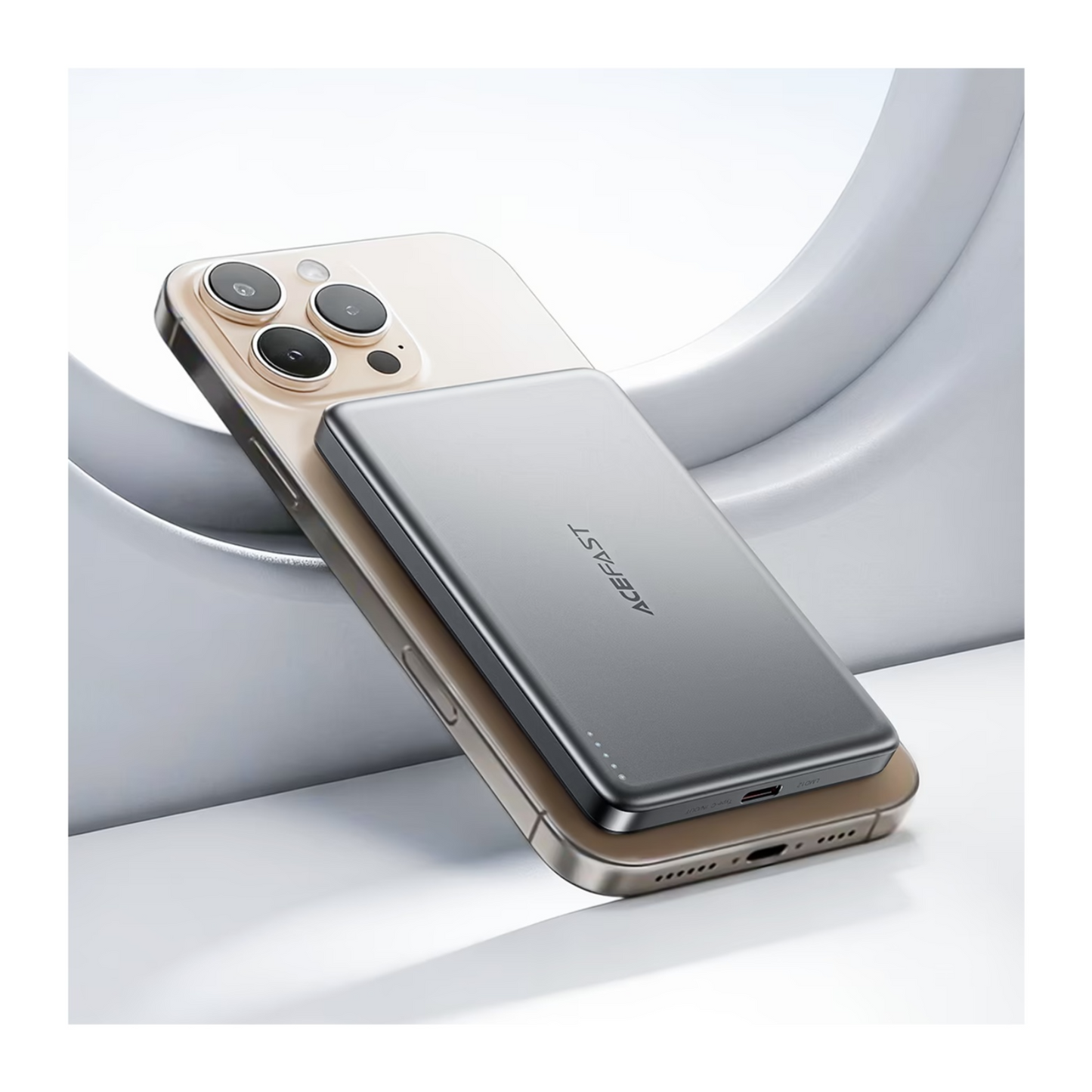 ACEFAST M8 Slim Magnetic Wireless Power Bank 5000mAh