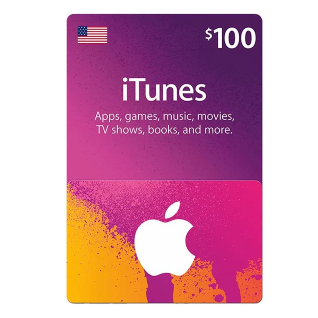 Apple Itunes Gift Card (USA) -  100 USD