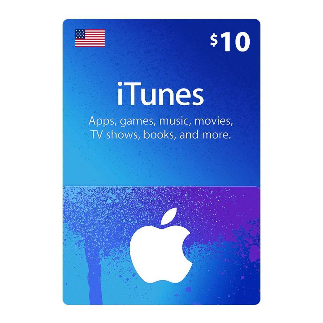 Apple iTunes Gift Card 10 USD (USA)