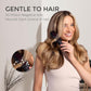 Cordless Portable Hair Straightening Brush (Black) - Tymo