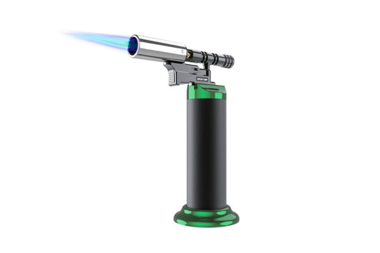 Windproof Lighter - Green Lion