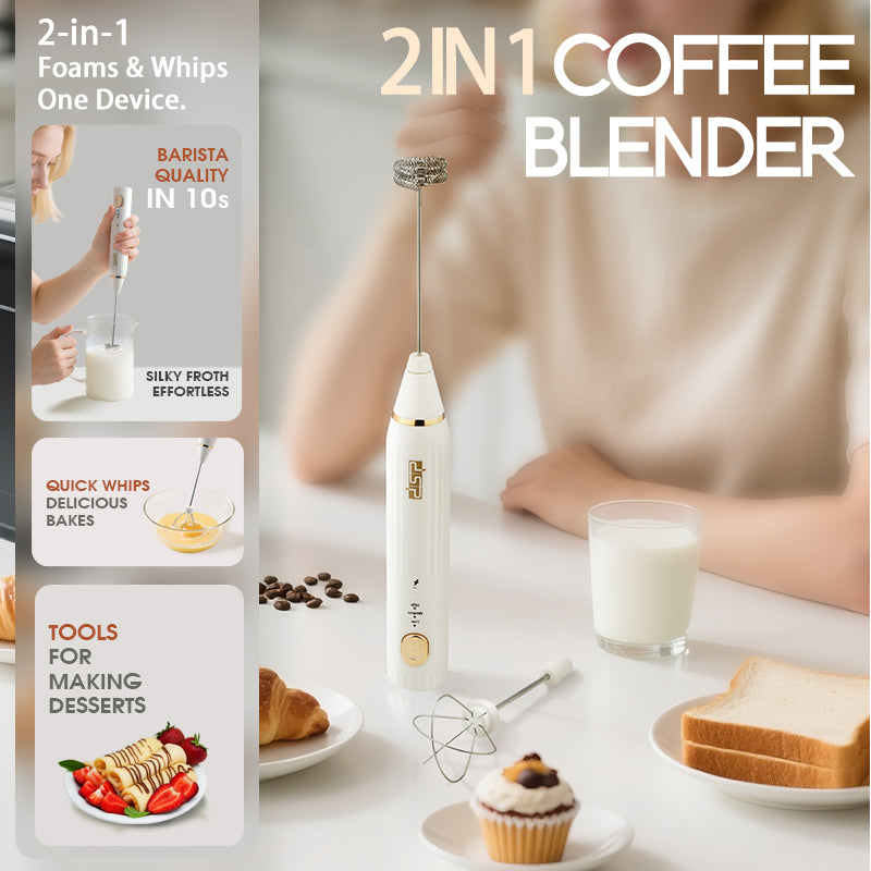 2 in 1 Milk and coffe Frother-DSP