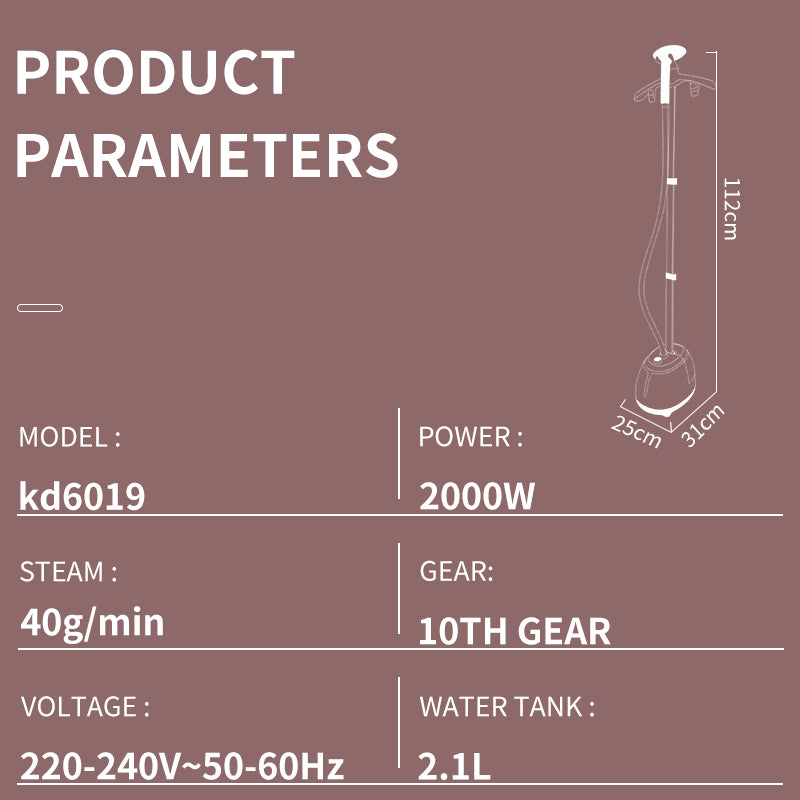 Garment Steamer 2.1L-DSP