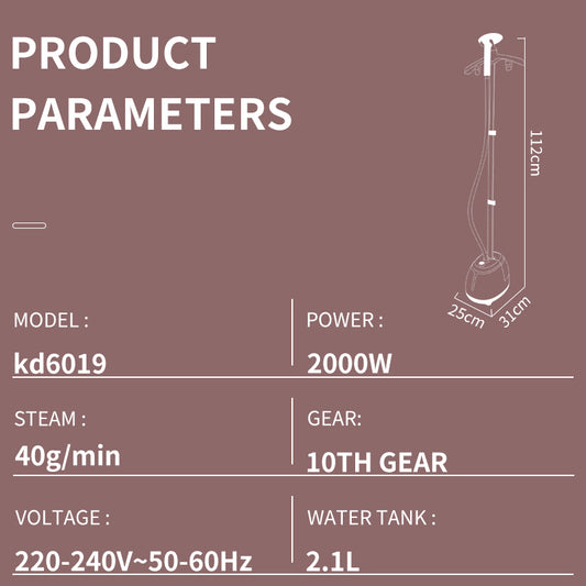 Garment Steamer 2.1L-DSP