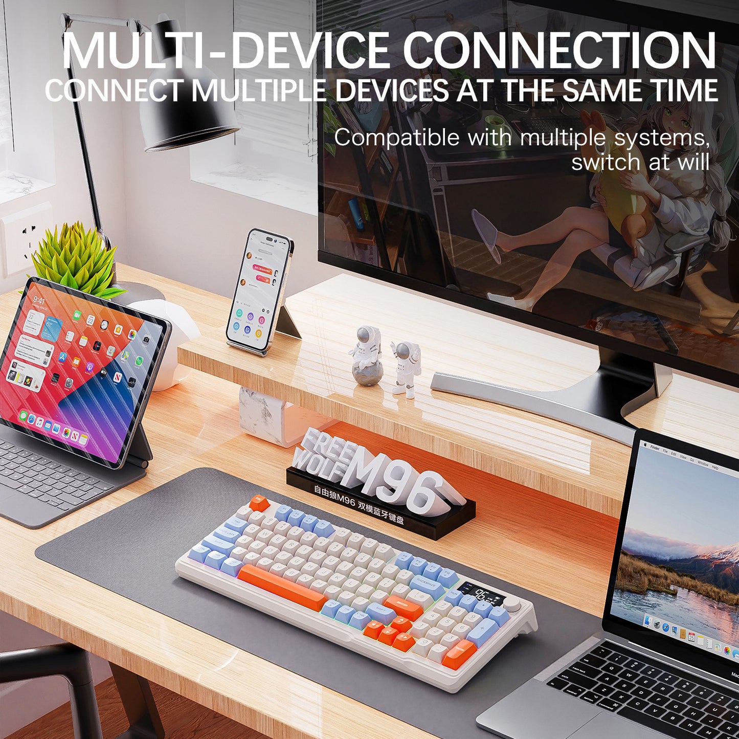 Multifunctional Dual-mode Touch Keyboard