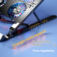 Foldable Laptop Stand with Cooling Fans(Silver Color)