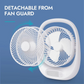 Rechargeable Fan With Lamp - Deepking