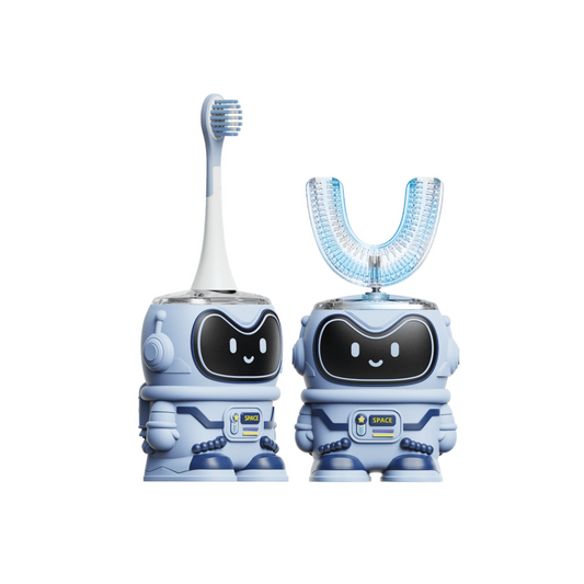 Moxedo Kids 2 in 1 U-Shaped Electric Toothbrush