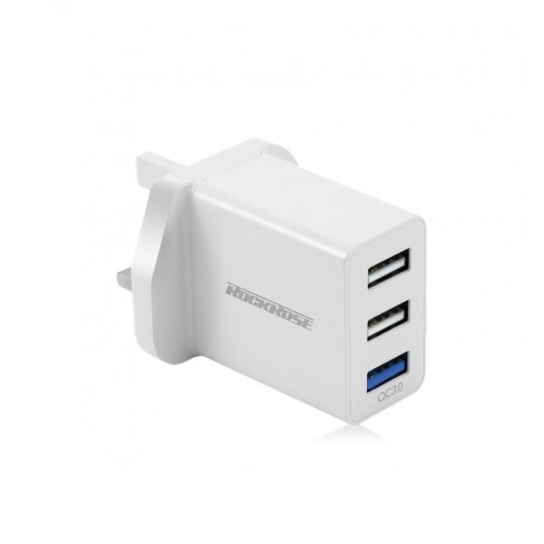 Charger Triple-Port - RockRose Charger Triple-Port - RockRose