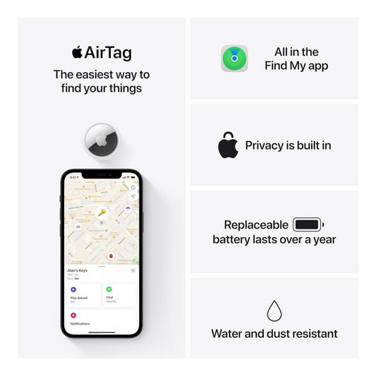 Apple Airtag 4 Pack-Smart items tracker