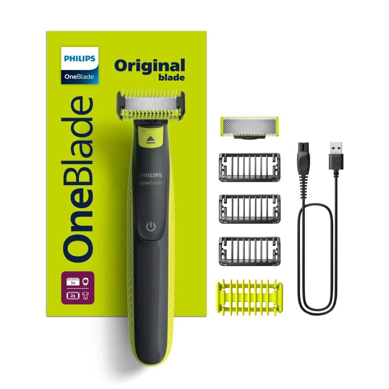 Philips OneBlade Electric Shaver & Beard Trimmer- QP2824/10