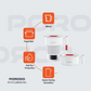 Porodo 600ml Foldable Electric Travel Kettle