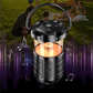 KAKUSIGA Portable LED Camping Lantern Bluetooth Speaker 15W