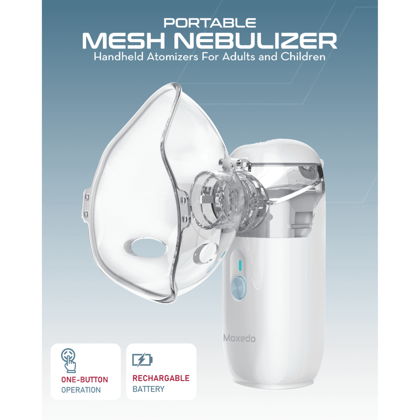 Mini Mesh Nebulizer Moxedo