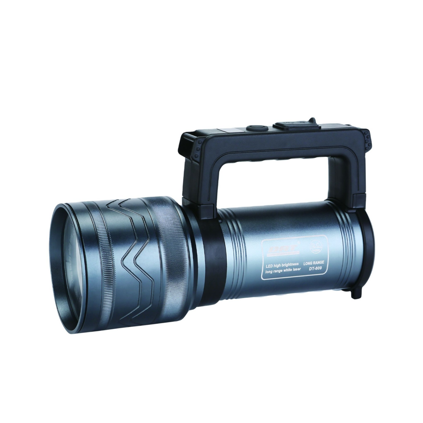DAT 80W Rechargeable Emergency Flashlight –Up to 12H Runtime &18650 Lithium Battery