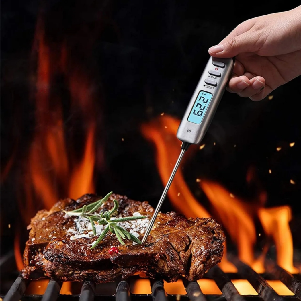Porodo Digital Meat Thermometer with 180° Rotating Display