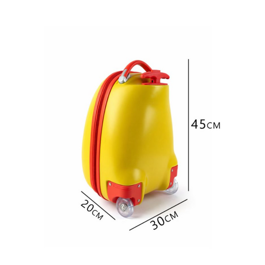 Cute Cartoon Kids Trolley Luggage Bag with Wheels – 45 cm