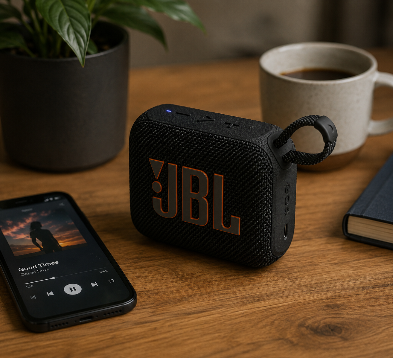 JBL Go 4 Portable Bluetooth Speaker