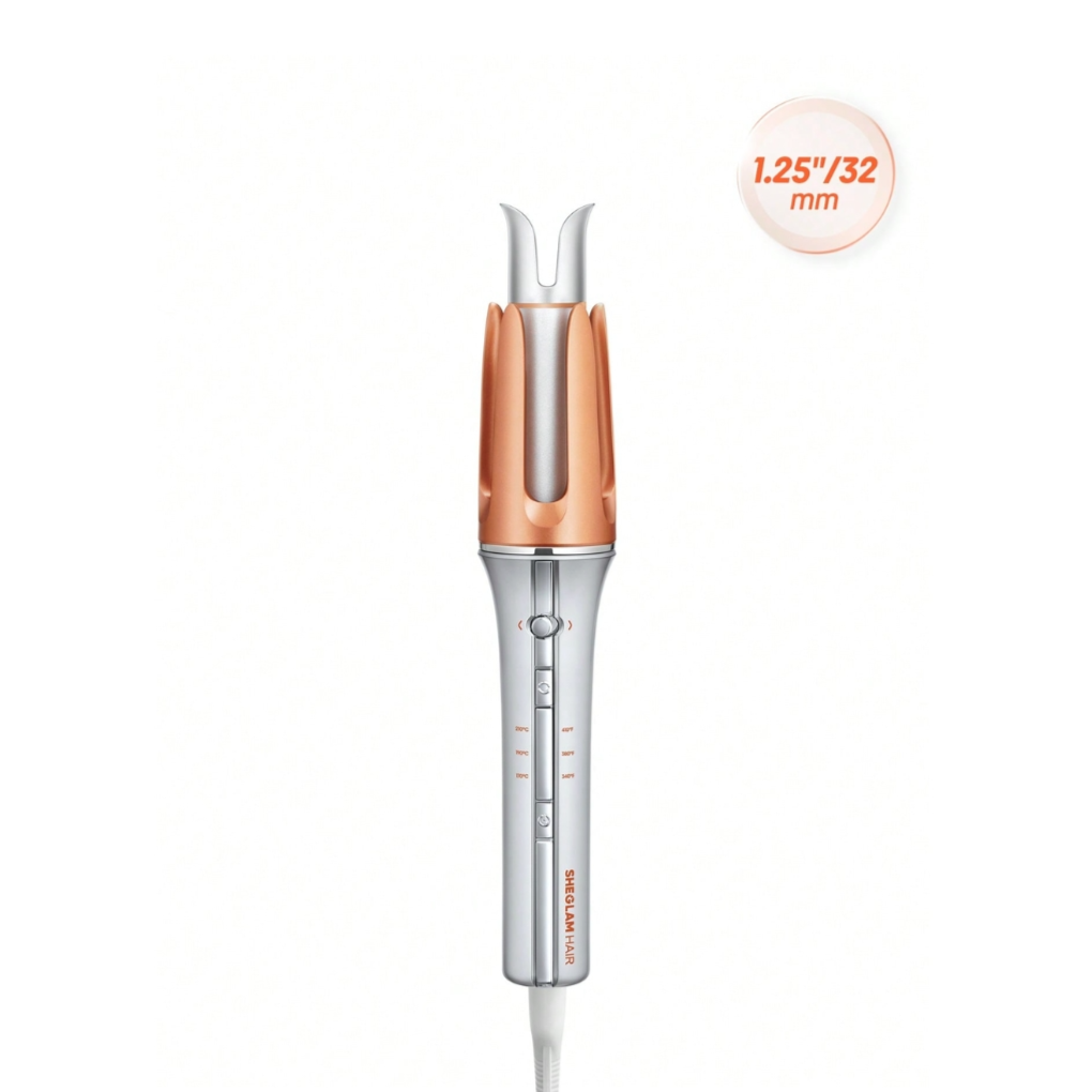 Sheglam Automatic Curling Iron-Fast Heat & Dual Rotation Sheglam Automatic Curling Iron-Fast Heat & Dual Rotation