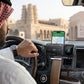 Smart automatic holder for phones and tablets