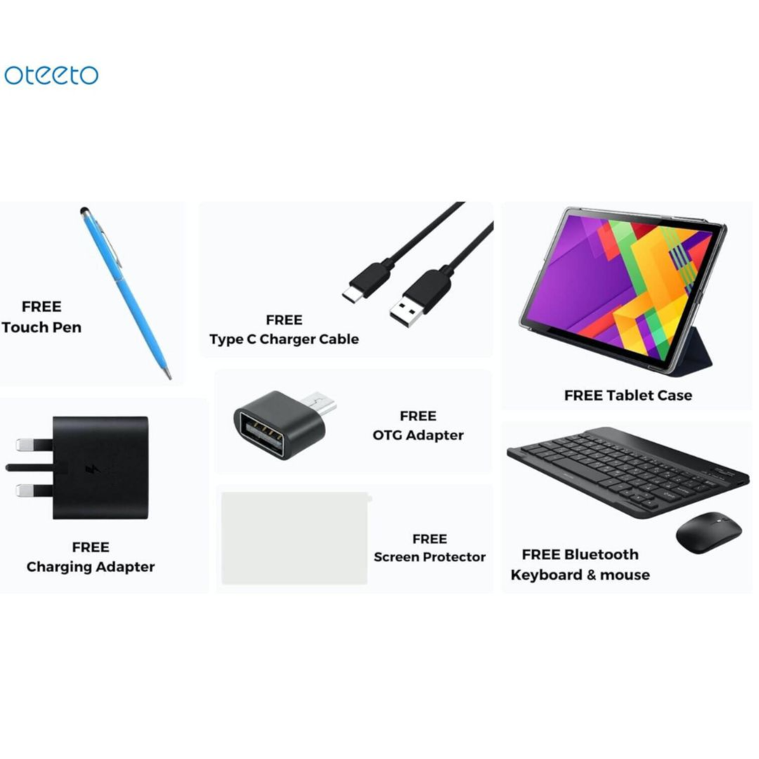 Oteeto Tab 11 Pro Android 5G Tablet And Keyboard