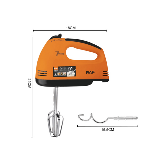 Raf Multi-Functional Hand Mixer–7 Speeds