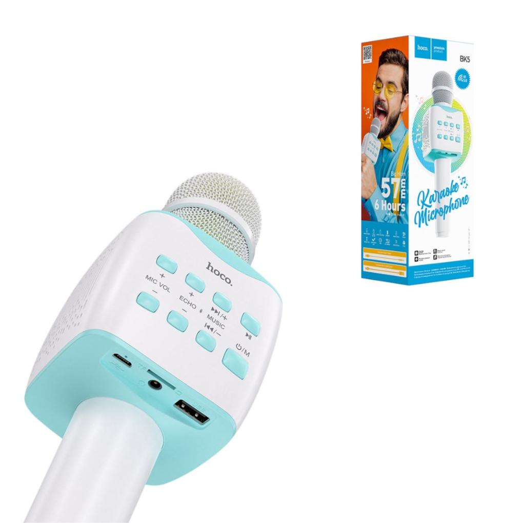 Hoco Cantando Wireless Karaoke Microphone- BK5