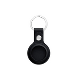 COTECi AirTag Leather Case-Black